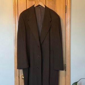 Canali Dark Brown Trench Coat